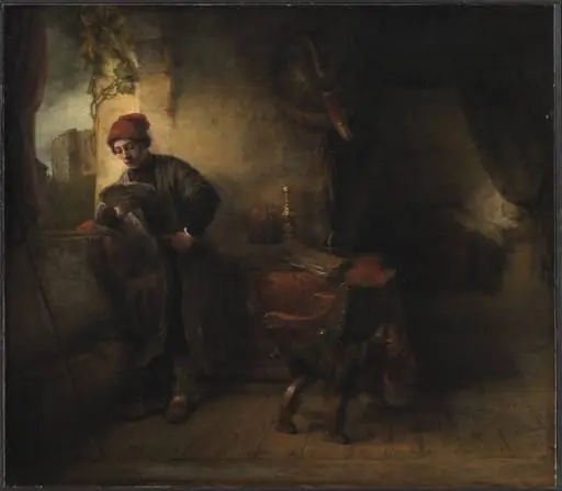 Standing Young Man at the Window in his Study Reading, known as"The Student"