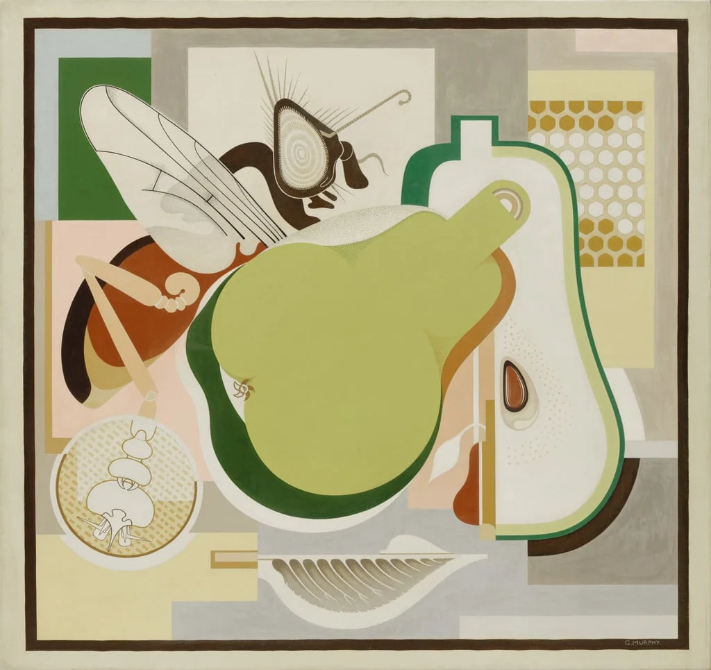 Untitled, by Gerald Murphy, oil, 1929
