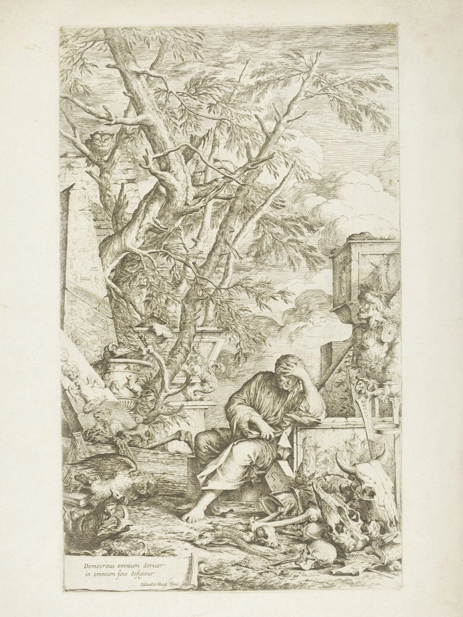 Democritus in Meditation