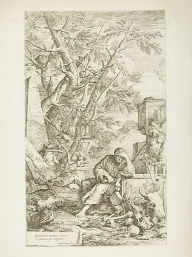 Democritus in Meditation