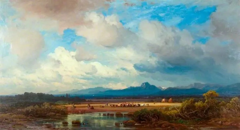 Landscape with Cattle at a Stream