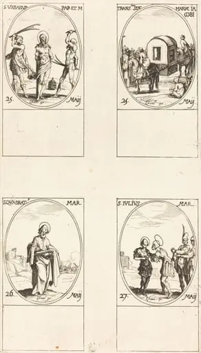 St. Urban; The Translation of St. Mary of James; St. Quadrat; St. Julius