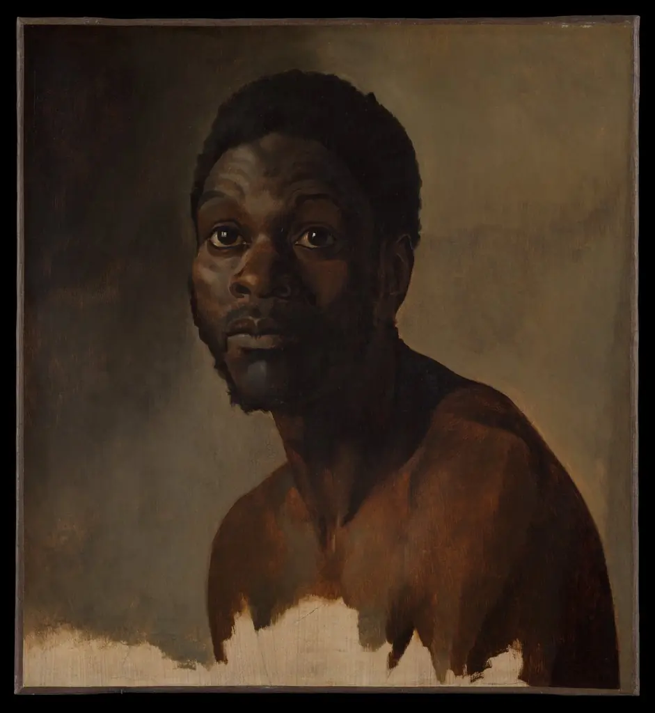 Bust-Length Study of a Man