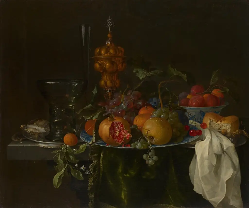Still life with fruit