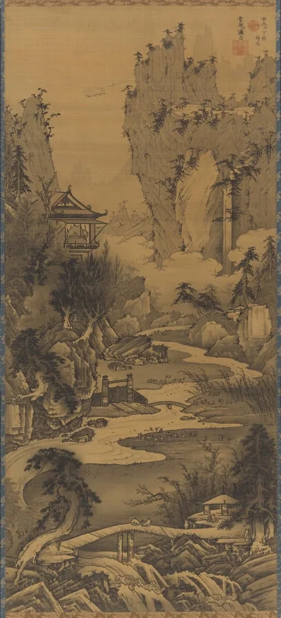 Orchid Pavilion Gathering, by Soga Shōhaku, unspecified, 1777