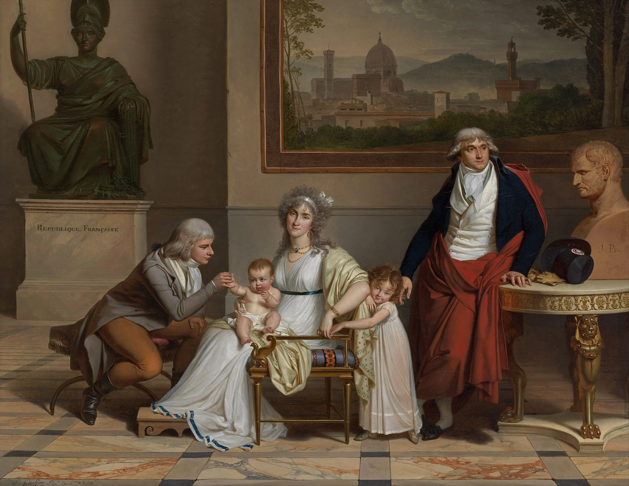 The family of André-François, Count Miot de Melito, (1762-1841) consul of France to Florence