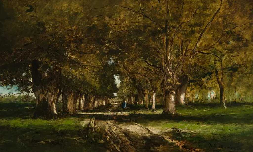 Line of Trees