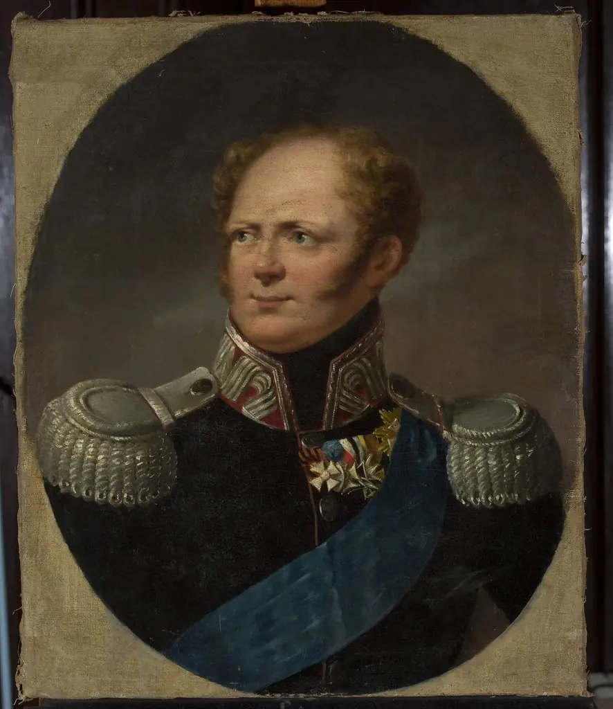 Portrait of Tsar Alexander I