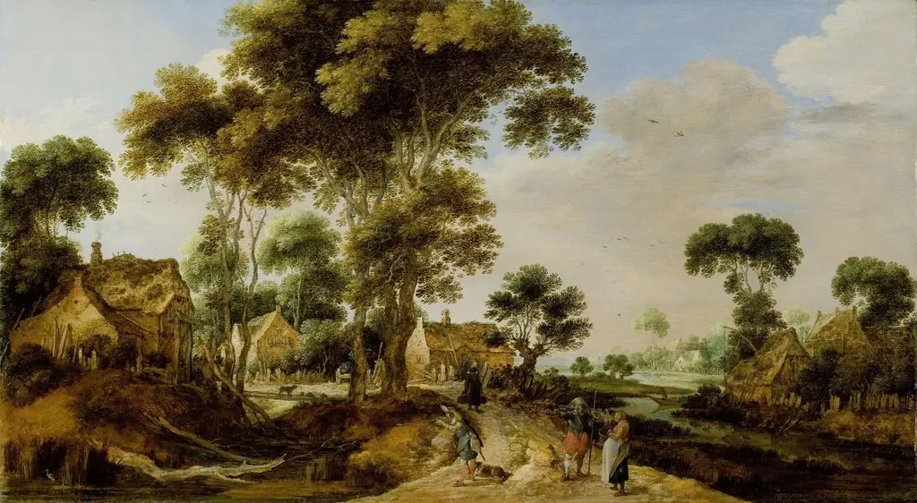 The country road