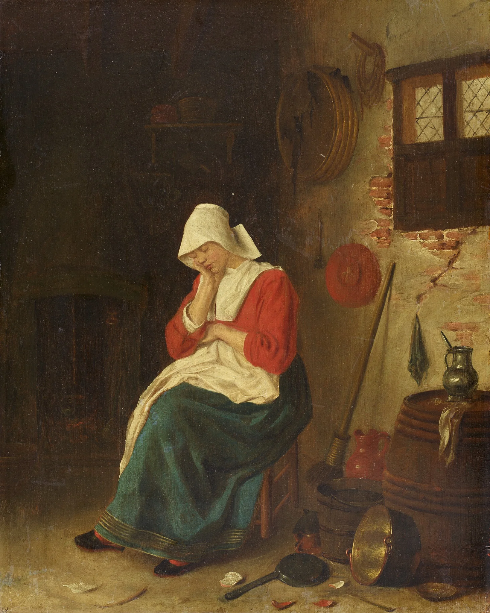 The Sleeping Kitchenmaid