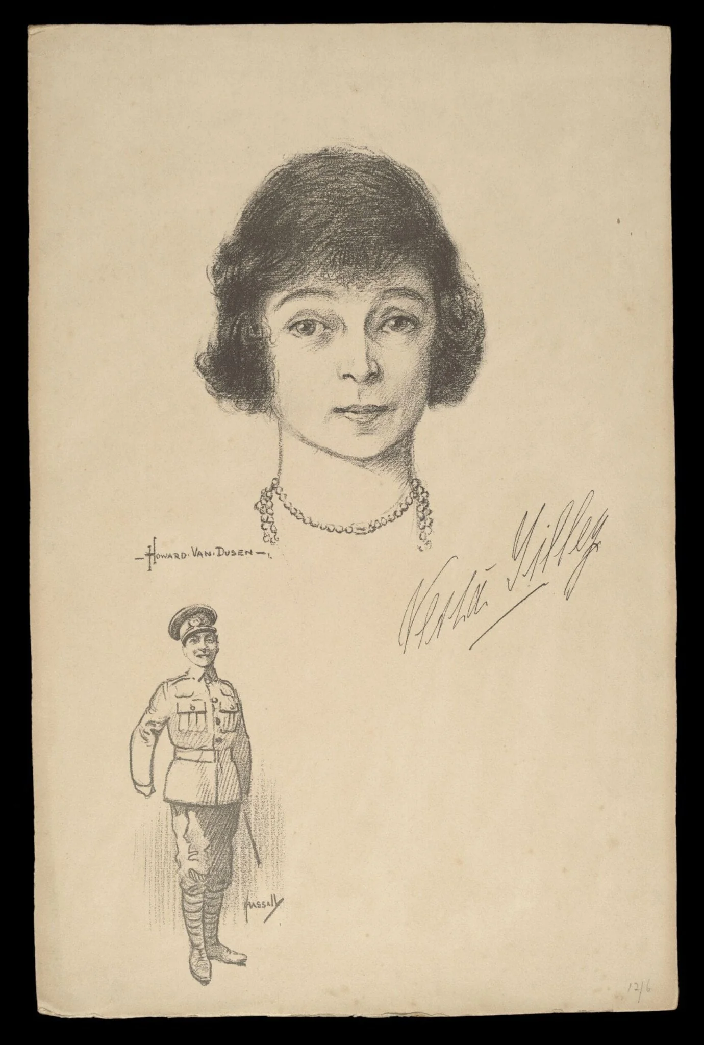H Beard Print Collection, by Howard van Dusen, 1950