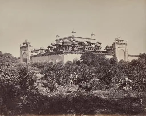 Secundra Near Agra. The Mausoleum of the Emperor Akbar