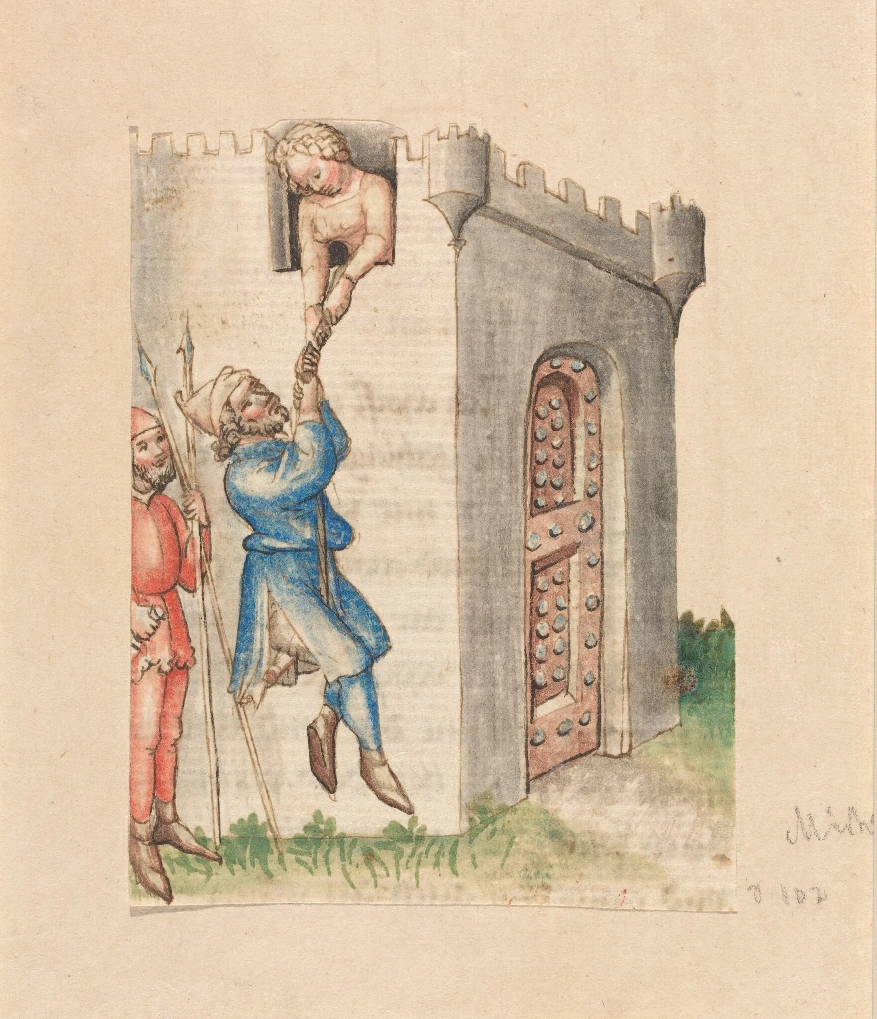 Michol Helping David Escape