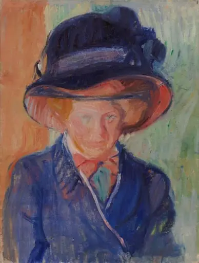 Nainen sinisessä (Helga Nordström)