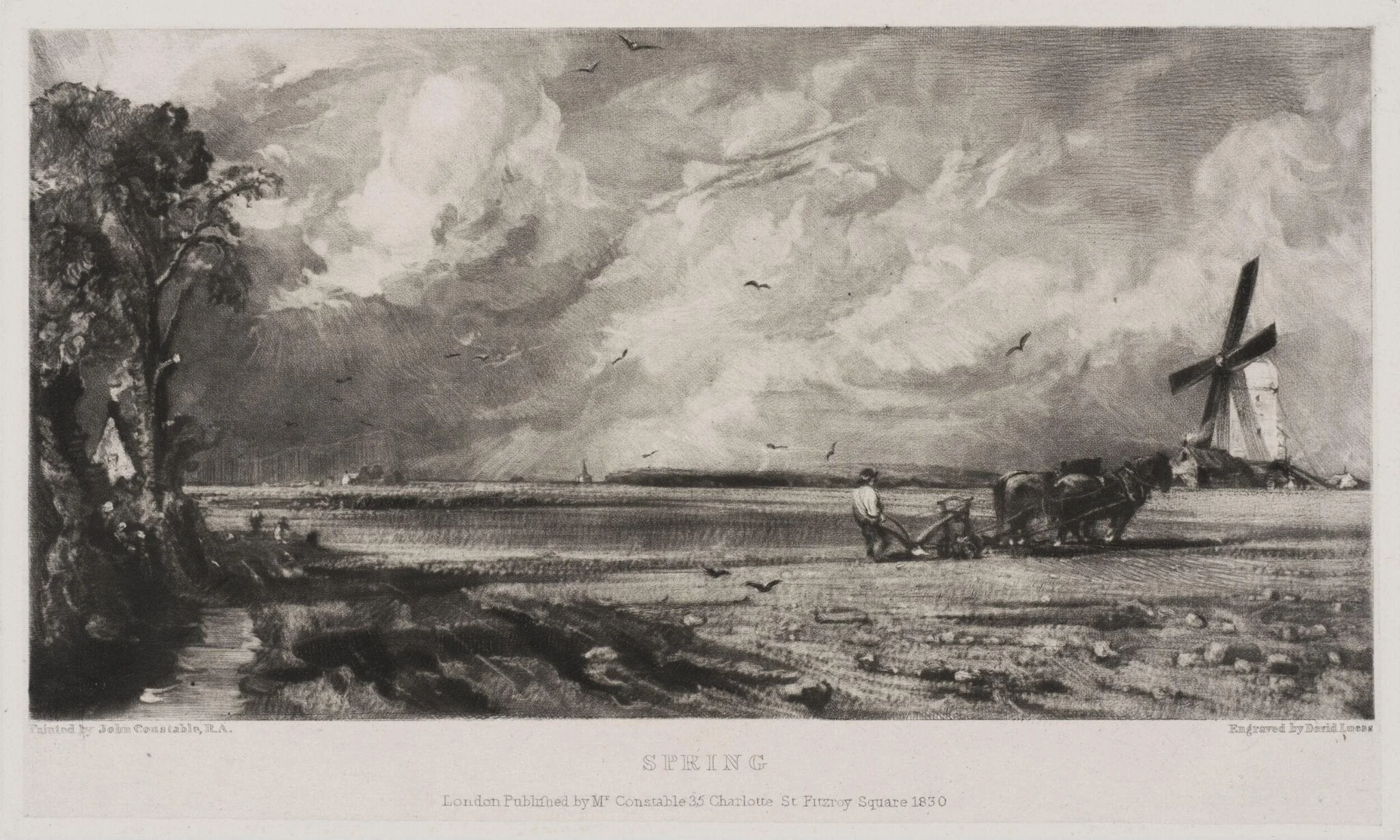 SPRING, by John Constable, 1830