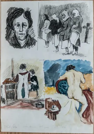 Desene după Tonitza