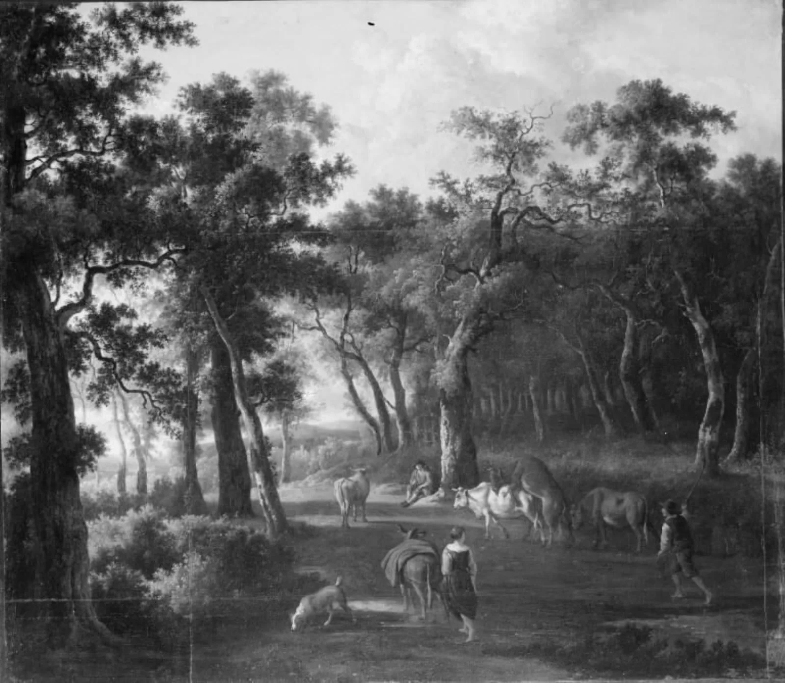 Landscape, by Unknown, unspecified, 1750