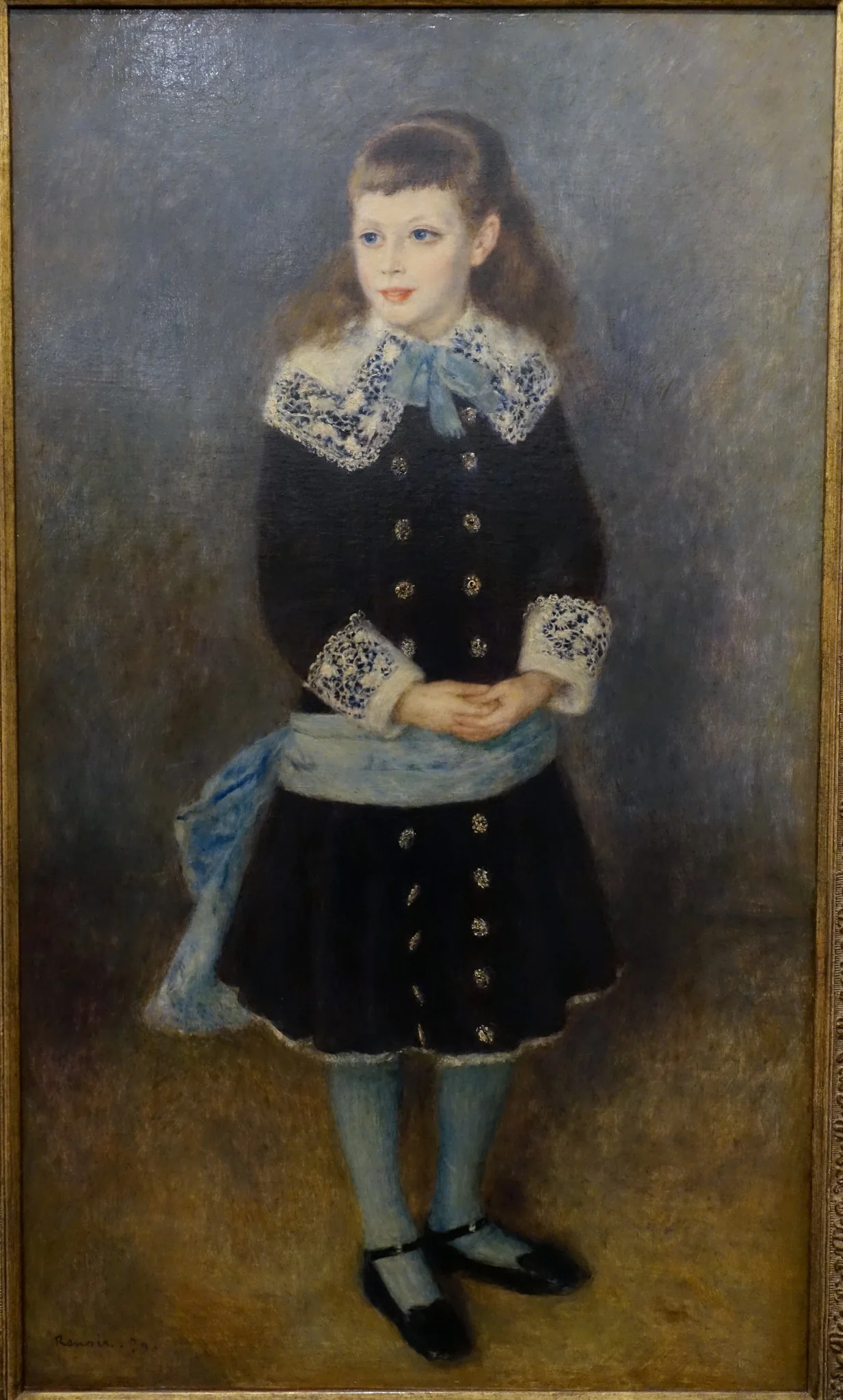 Marthe Berard by Pierre-Auguste Renoir, by Auguste Renoir, oil, 1890