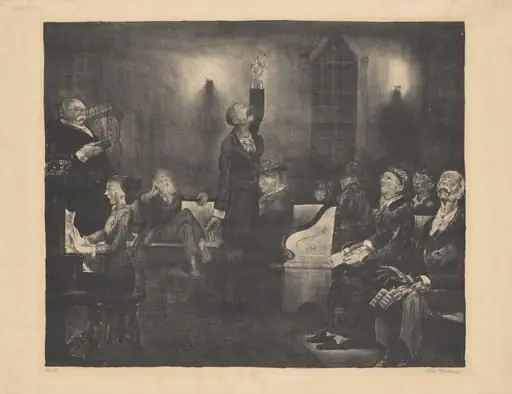Prayer Meeting, second stone