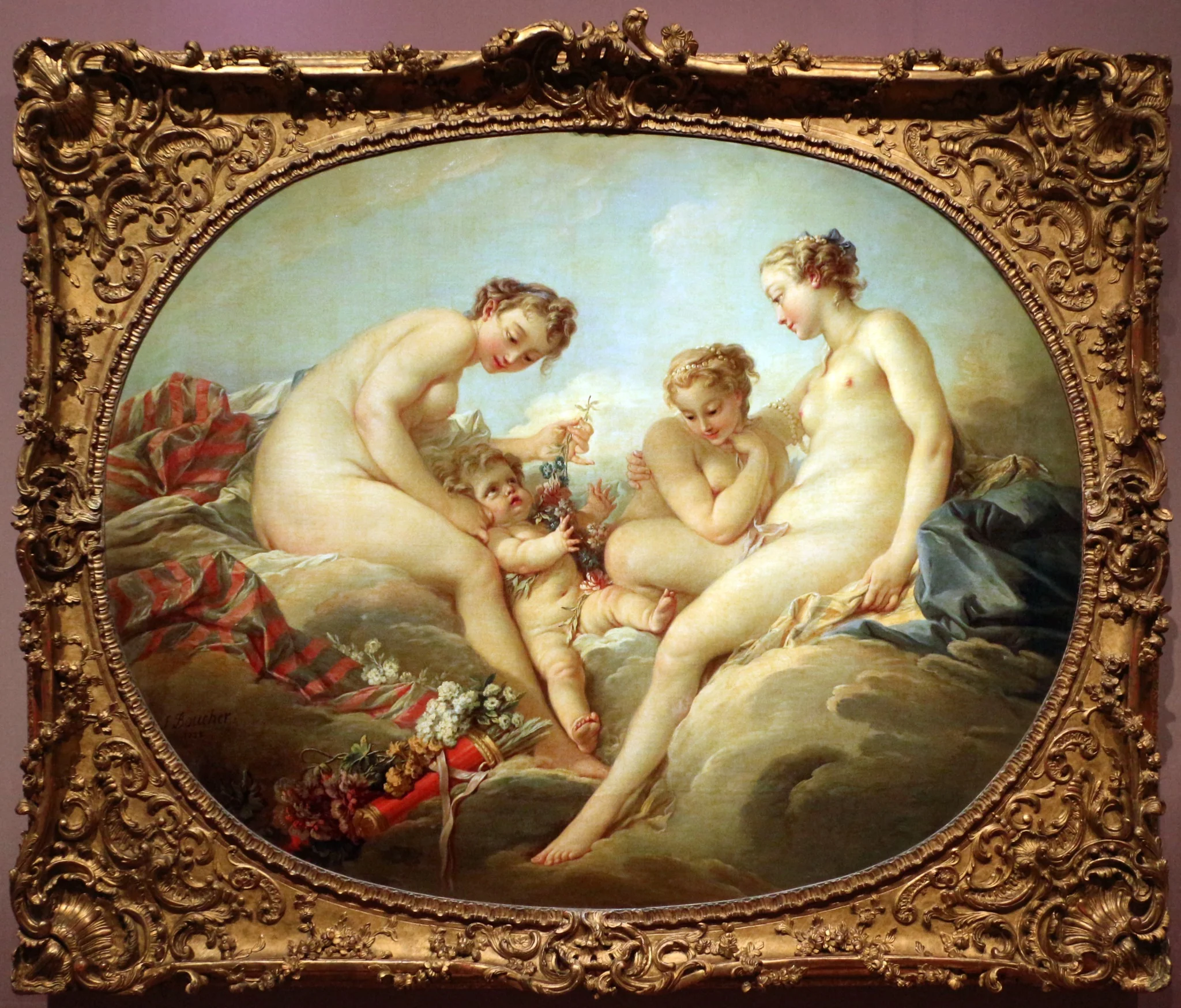 Cupid and the Three Graces