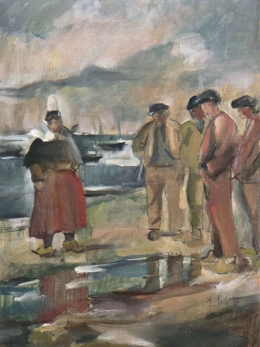 Grup de muncitori bretoni