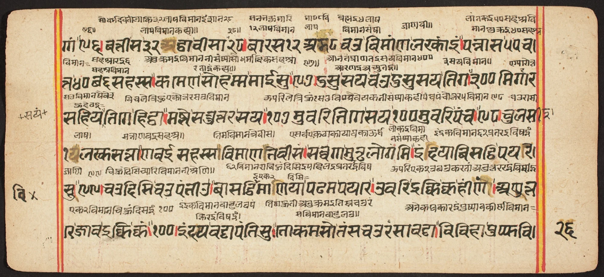 Tantric Manuscript "Sangrahani Sutra", by Unknown, unspecified