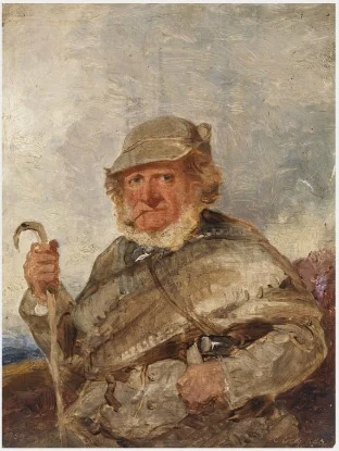 A Highland Forester (Donald McLean), by Charles Grey, unspecified, 1848