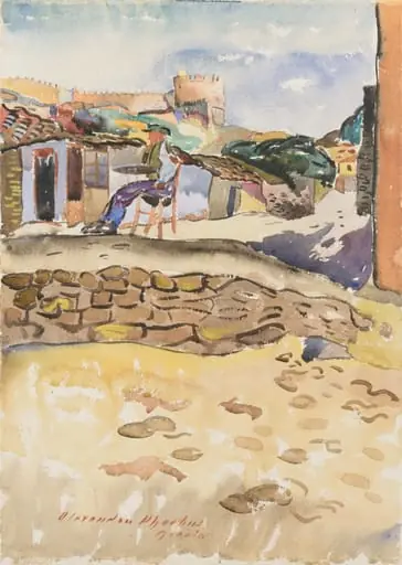 PEISAJ DIN SALONIC – GRECIA