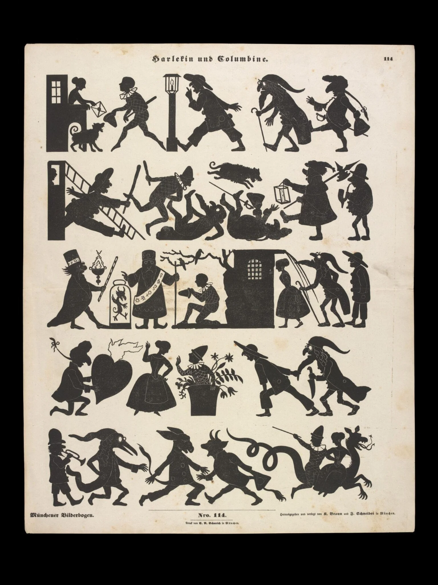 H Beard Print Collection, by Braun and Schneider, 1850