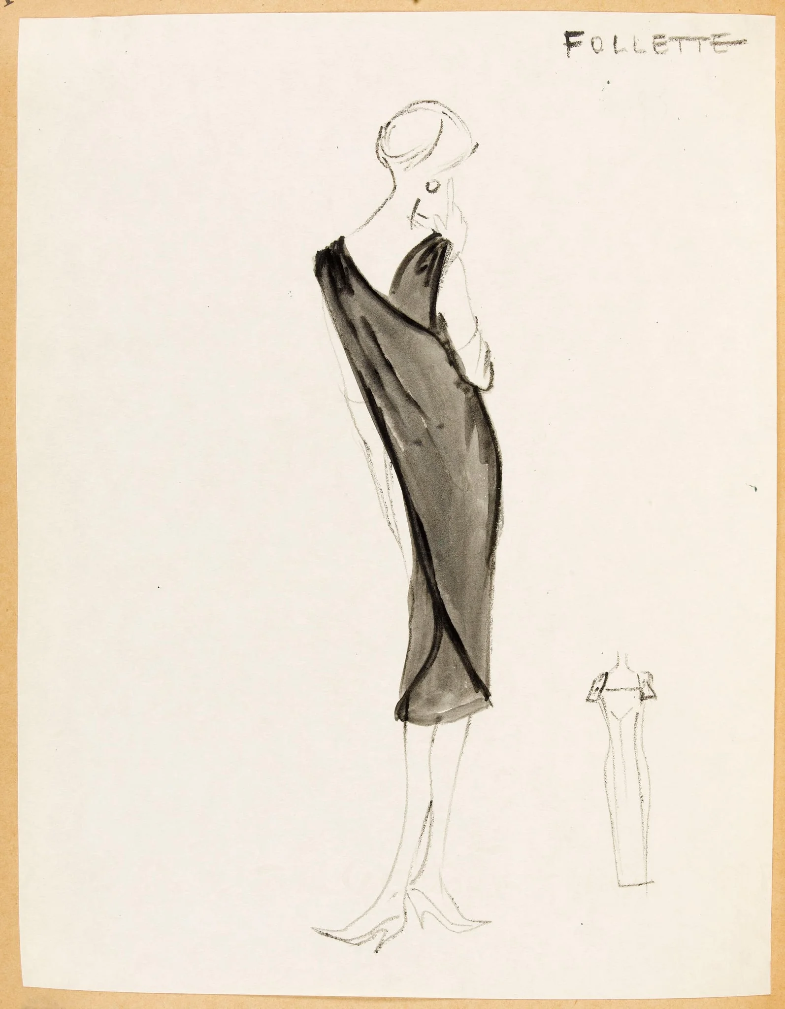 Follette, by Marie-Louise Carven, 1957
