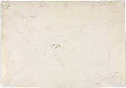 Sketch for a Landscape (verso)