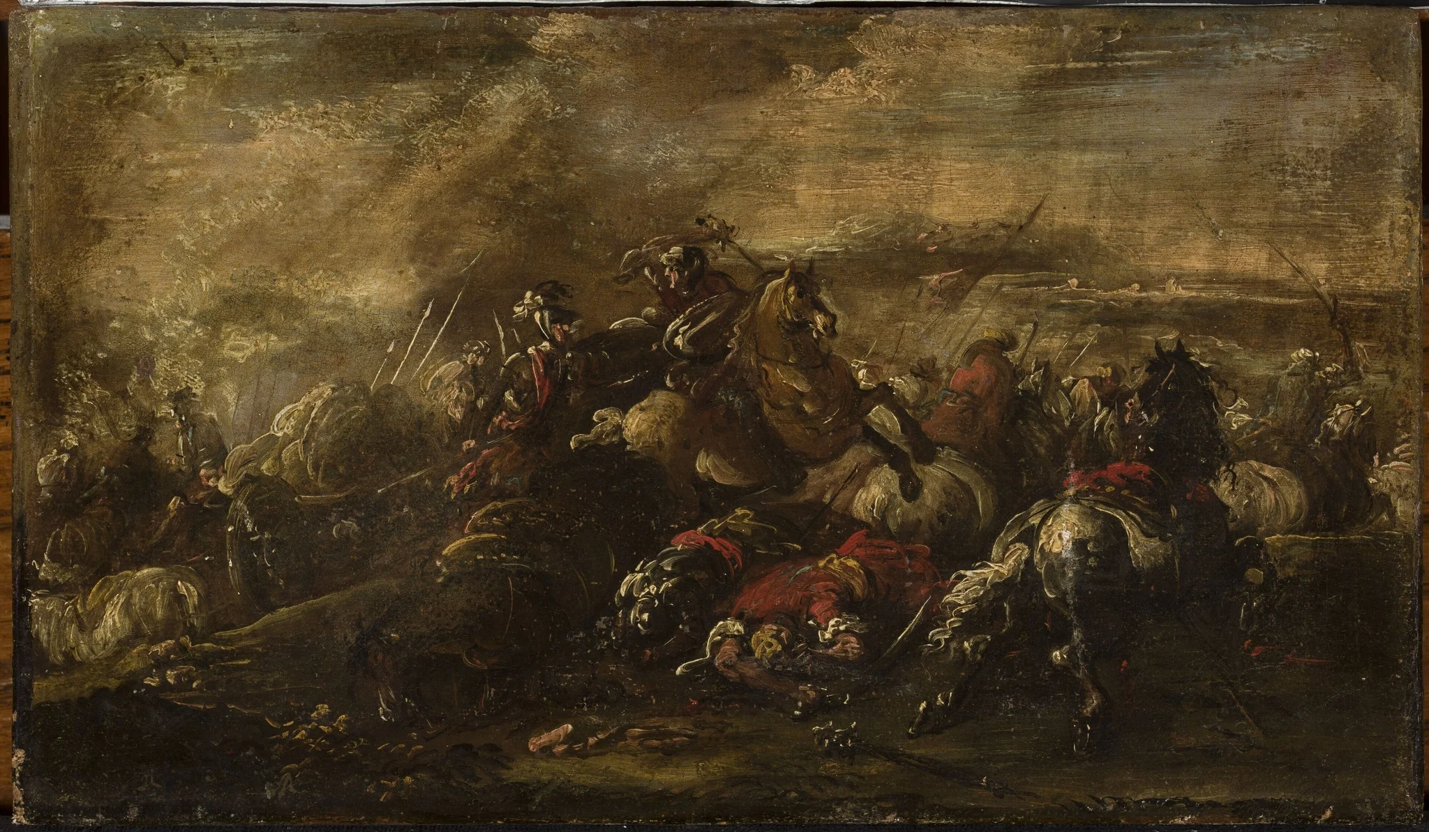 A battle scene