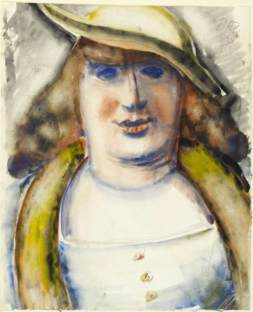 Untitled, by Paul Kleinschmidt, watercolor, 1935