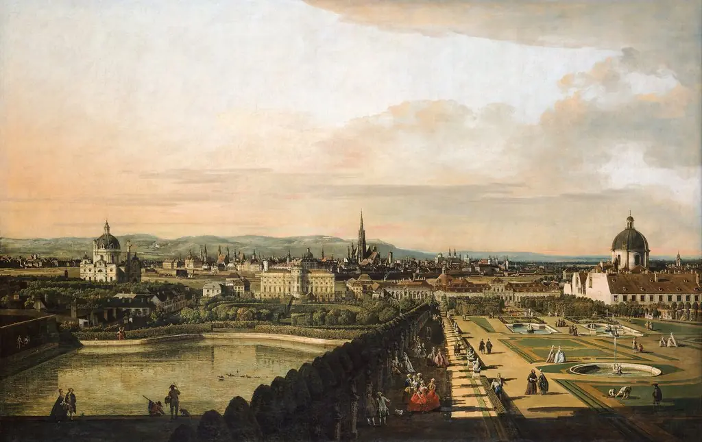 View of Vienna from the Belvedere