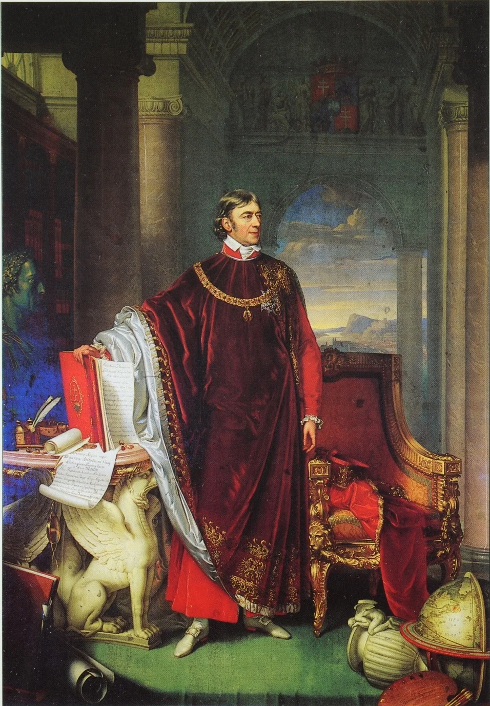 Portrait of Ferenc Széchényi