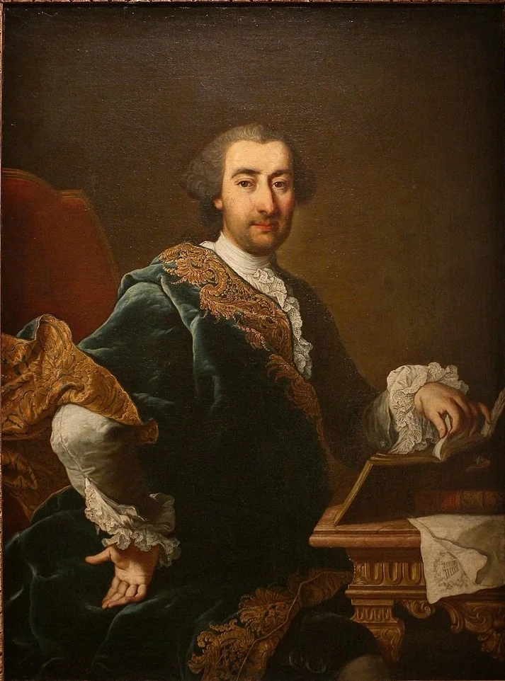 Retrato de homem, by Unknown, unspecified, 1750