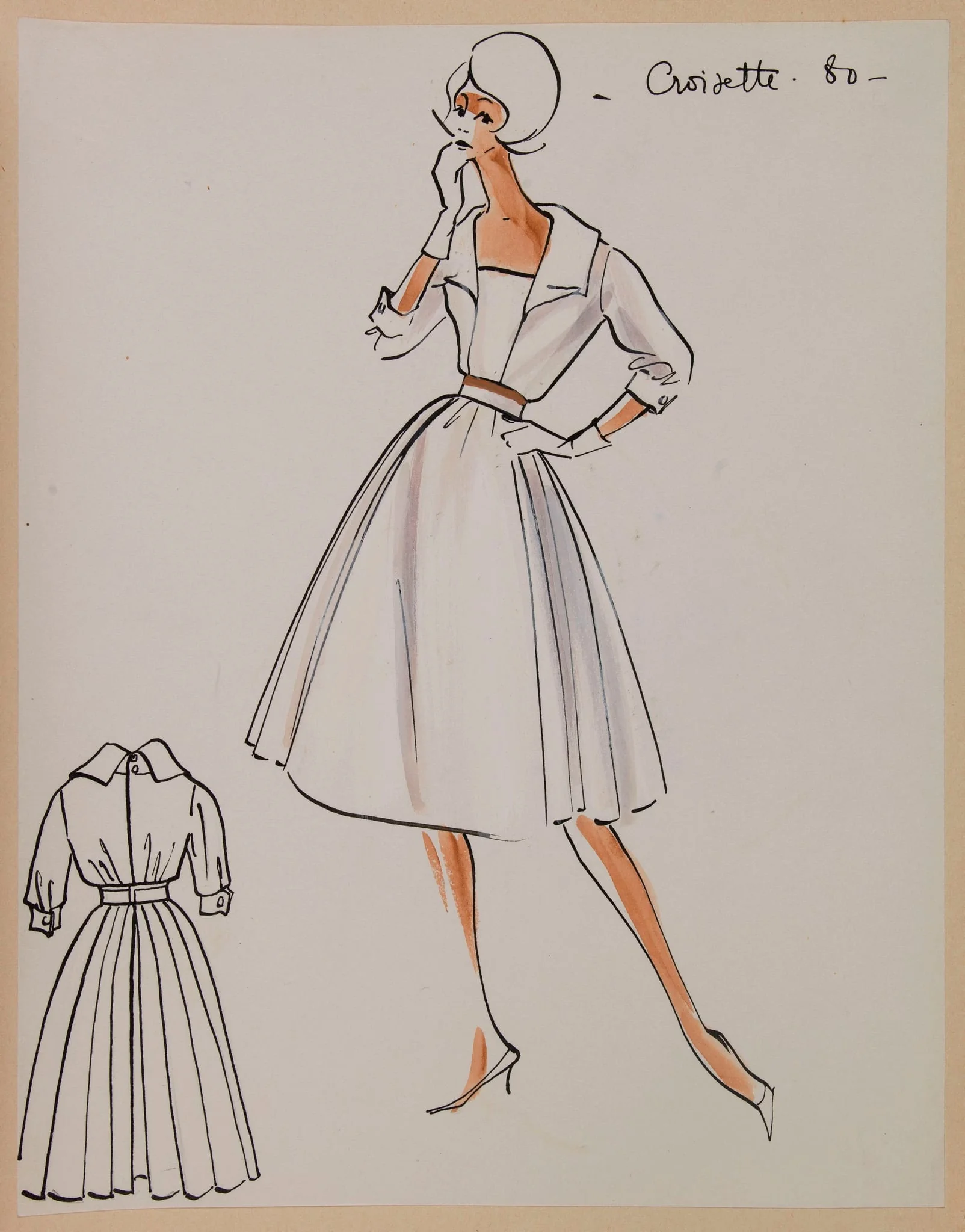 Croisette, by Marie-Louise Carven, 1958