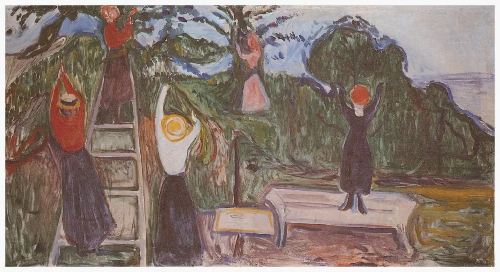 Girls picking Fruit (The Linde Frieze)