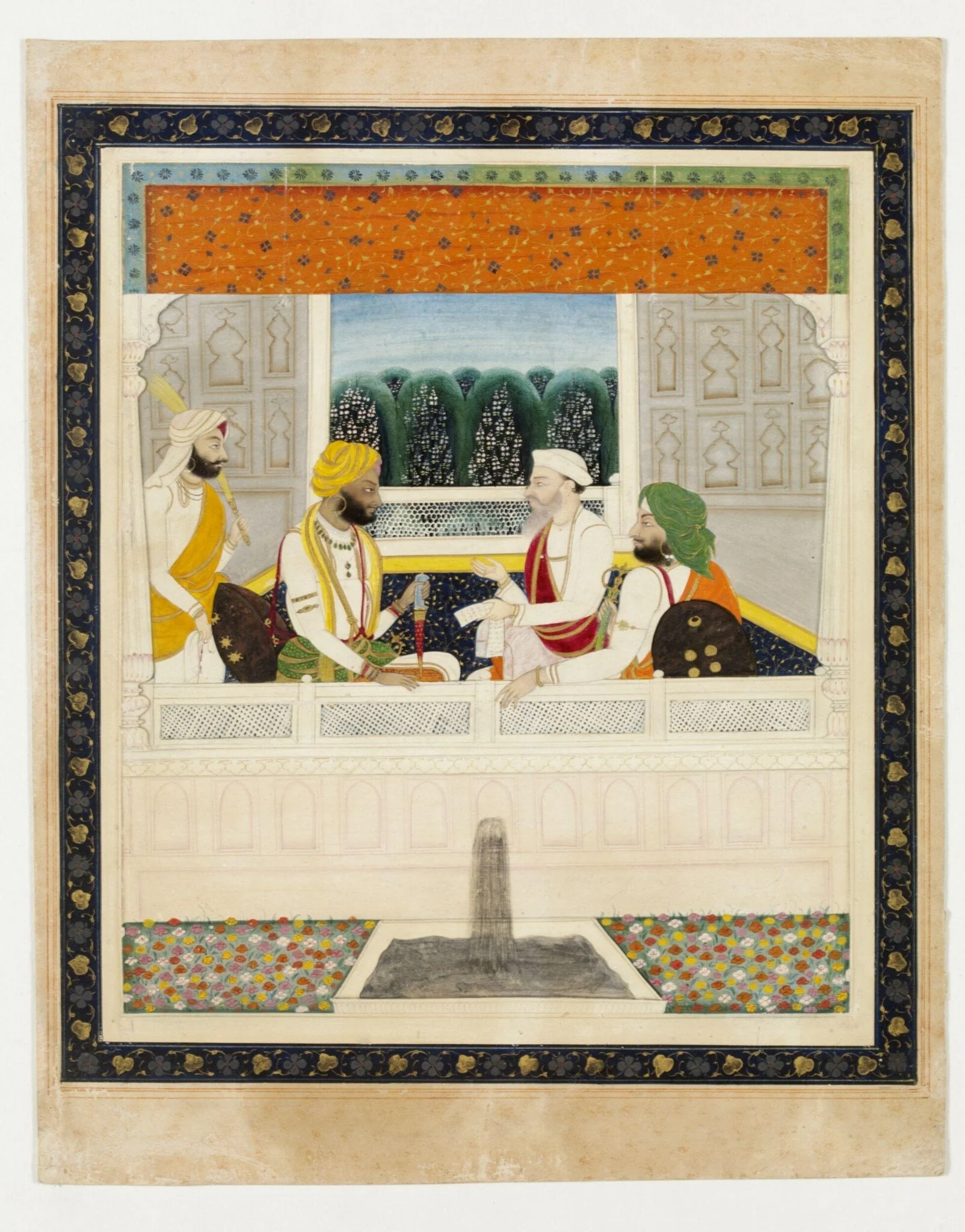 Mian Jai Singh, by Unknown, paint, 1845