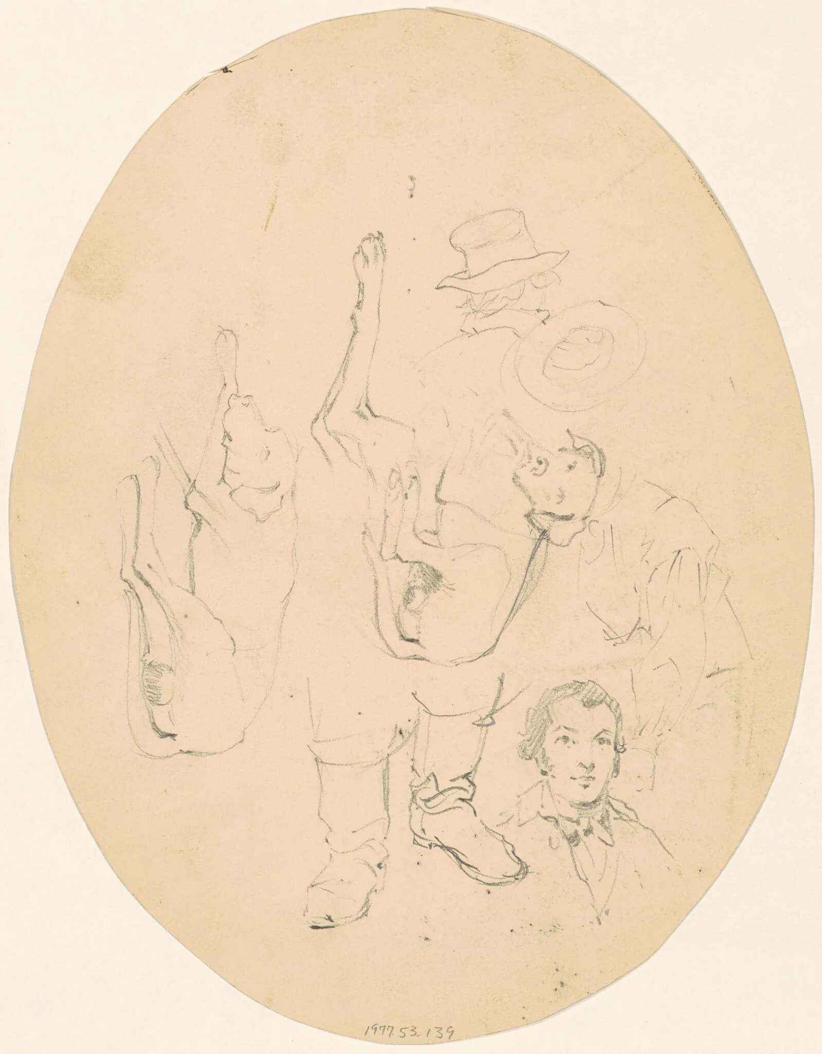 Studies of Dogs and Men [verso]