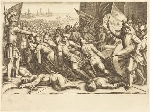The Re-embarkation of the Turks