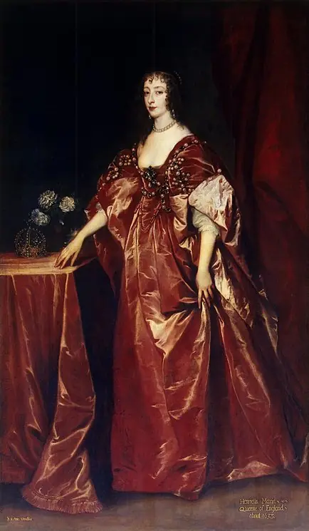 Portrait of Queen Henrietta-Maria