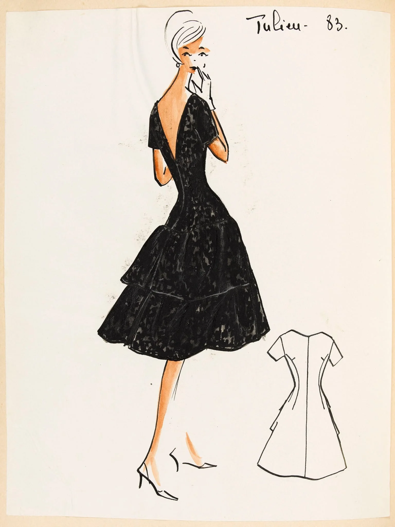 Tulien, by Carven, 1959