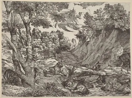 Saint Jerome in the Wilderness