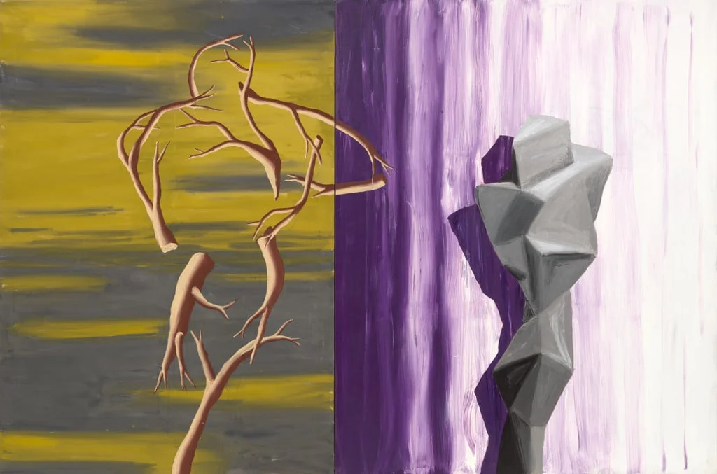 Untitled, by Jedd Garet, paint, 1984