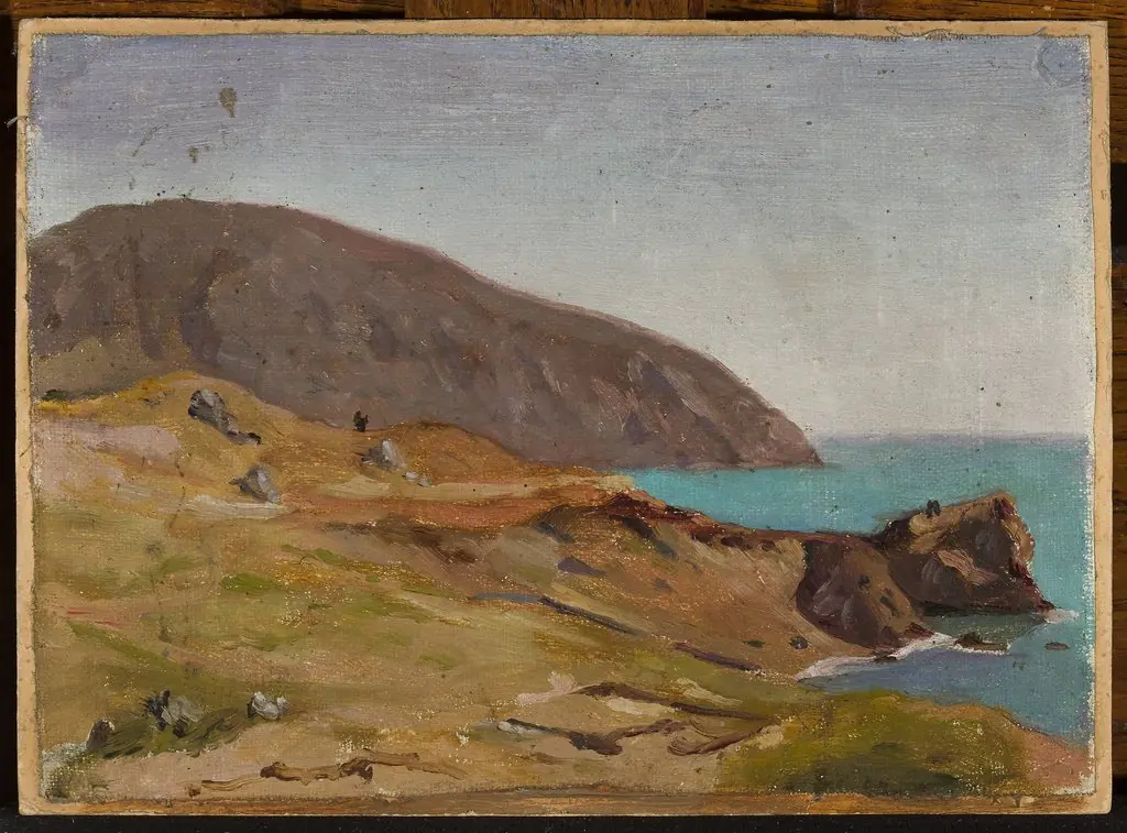 Sea view. From the journey to Crimea