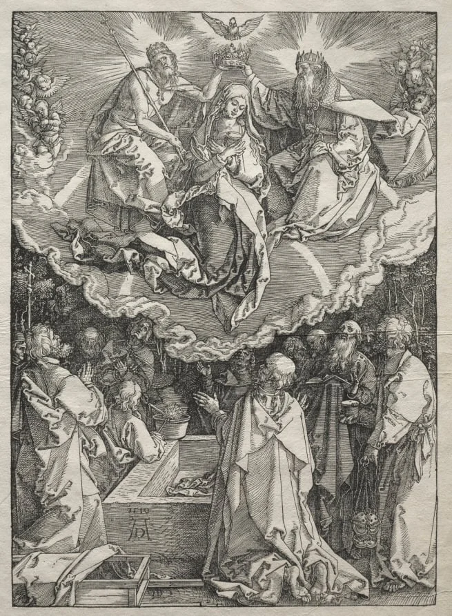 Life of the Virgin:  Assumption of the Virgin, by Albrecht Dürer, 1504