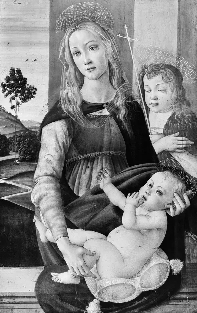 Virgin and Child with young st. John