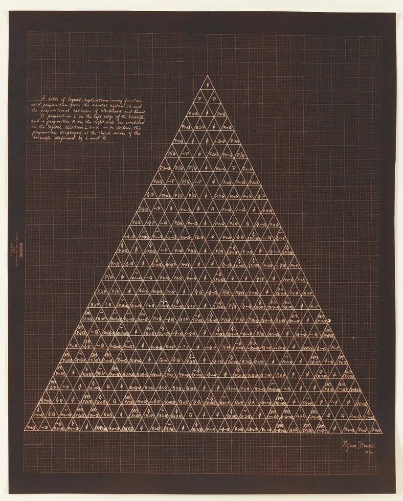 Untitled, by Agnes Denes, 1970