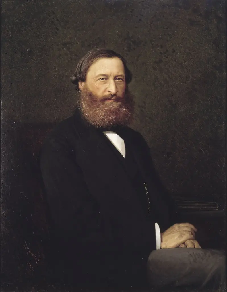 Portrait of the writer Y.F. Samarin